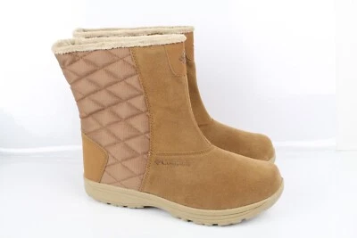 Женские зимние ботинки Columbia Ice Maiden Slip III водонепроницаемые лось Lt коричневые BL5217 - Изображение 1 из 4