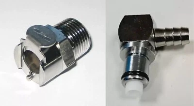 BMW  R 1200 GS coppia Connettore benzina sgancio rapido pompa benzina bmw 8 mm - Immagine 1 di 4