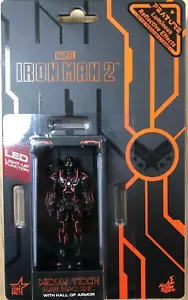 Hot Toys MMSC013 Miniature Figure Iron Man Hall Of Armor Neon Tech War Machine - Picture 1 of 1