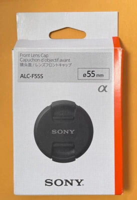 Sony ALC-F55S 55mm Front Lens  Cap Black Color—————-  \26 - Image 1 of 4