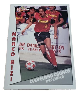 1992 Pacific MSL Soccer Tading Card #144 Marco Rizi Cleveland Crunch (A8 - Bild 1 von 2