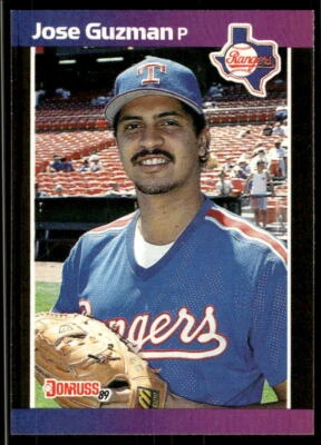 1989 Donruss #284b Jose Guzman - Image 1 of 2