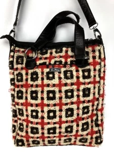 Vintage Vera Bradley Wolle gesteppt Damen große Handtasche Schultertasche selten - Bild 1 von 9