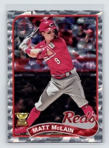 Mega caja de béisbol Topps 2024 S2-1989 tablero de aluminio #89B2-38 Matt McLain - Imagen 1 de 2