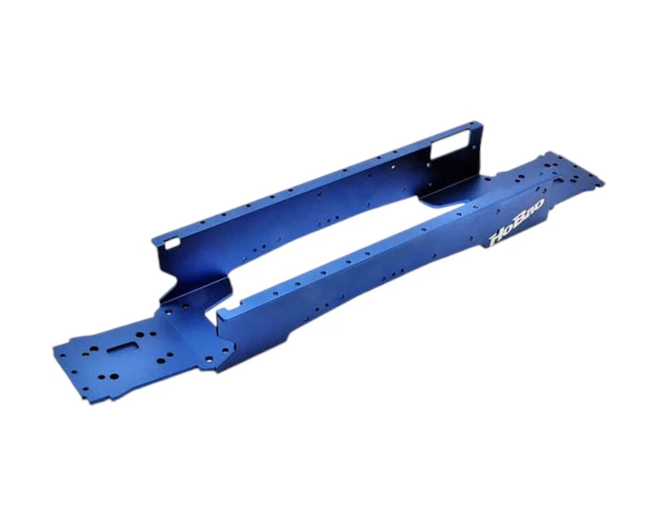 Hobao Alu Chassis blau MTX H94127 Hyper MTXE,  - Bild 1 von 1