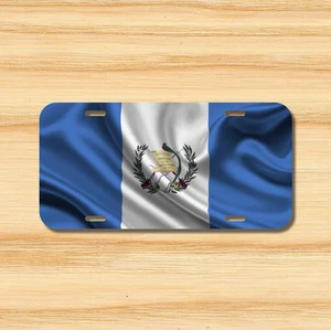 Guatemala Flag License Plate Vehicle Auto Tag City Antigua Guatemalan FREE SHIP - Picture 1 of 3