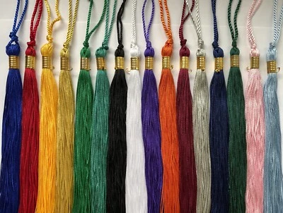 GRADUATION TASSEL 14 COLORS, YEAR CHARM 1995 1996 1997 1998 1999 2000 2001 2002 - Image 1 of 4