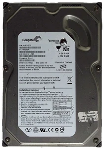 160GB HDD Seagate Barracuda 7200.9 ST3160212AS SATA ID12945 - Picture 1 of 2