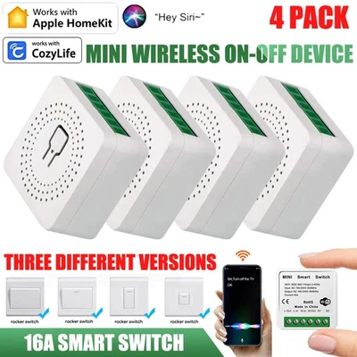 Funk Smart Licht Schalter Modul App Sprach Steuerung Timer By Apple HomeKit Siri - Bild 1 von 4