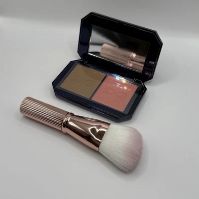 Ted Baker Mini Blusher & Bronze Duo & Brush 5.4g Blusher Bronzer New Beauty - Image 1 of 4
