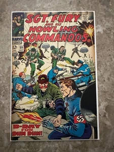 Sargento Furia #59 FN - 5,5 (Marvel Comics 1968) - Grado superior con bronceado - Imagen 1 de 23