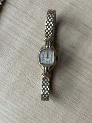 Woman’s Vintage Elgin Watch 10k R.G.P Bezel - Image 1 of 4