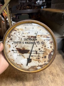 T. Southworth Tractor & Machinery Thermometer Caterpillar Bucyrus Erie Albany NY - Picture 1 of 15