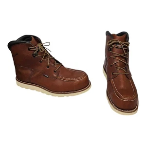 Red Wing 2415 Traction Tried Moc Sicherheitsstiefel Größe 15 D wasserdicht 6" - Bild 1 von 11