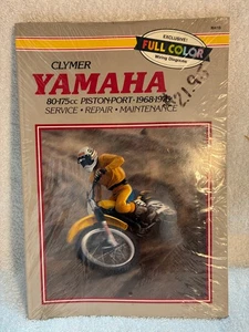 Clymer YAMAHA 80-175cc Enduro Motocross 1968 a 1978 Manual de reparación de servicio NUEVO - Imagen 1 de 3