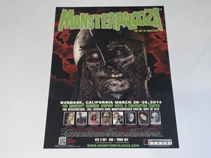 Monsterpalooza 2014 The Art of Monsters Promo Flyer - Picture 1 of 1