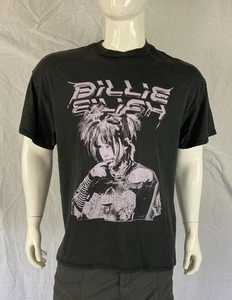Billie Eilish Official Merch Gray Garment Dye T Shirt, A Grade, Size Small - Picture 1 of 7