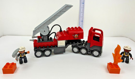 LEGO DUPLO 4977 Fire Truck *INCOMPLETE/SEE DESCRIPTION & FREE SHIPPING*