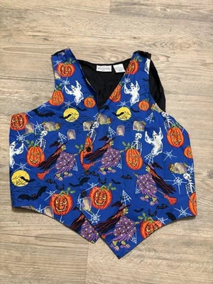Basic Editions Plus Vintage Halloween Vest Size 1X - Image 1 of 4