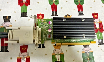 Nvidia Quadro NVS 300 PCIe x16 512MB DDR3 Dual Display Low Profile & Y Splitter - Image 1 of 3