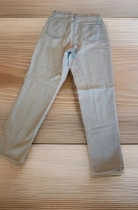 Pantalones de mezclilla Guess azul de colección años 90 cintura alta buggy hechos en EE. UU. talla 32 X 34,5" - Imagen 1 de 15
