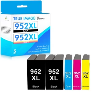 5PK 952XL 952 XL Ink Combo do HP OfficeJet Pro 8710 8210 7740 8702 8218 - Zdjęcie 1 z 6