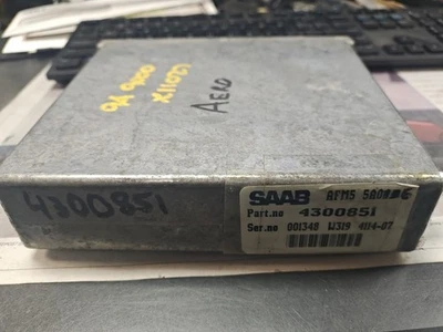 Б/у 1994 Saab 9000 Aero Turbo 225Hp ECU ECM модуль управления двигателем 4300851 - Изображение 1 из 2