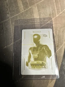 2022 Marvel Allure Printing Plate Yellow Achievement 1/1 Tom Holland as 08a0 - Picture 1 of 2