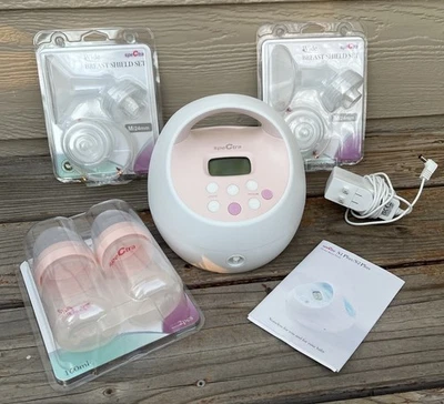 Spectra S2 Plus Premier Electric Double Breast Pump w/ Accessories - Pink - Image 1 of 4