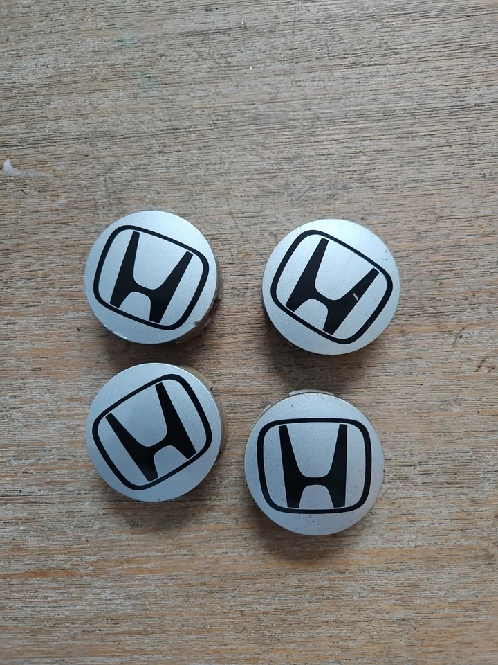 2010-2014 Honda Civic Fit Insight center cap set of 4 part 44732 S5A A000 SILVER - Image 1 of 4