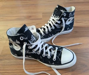 RARE Converse Chuck Taylor pêche hauts chaussures de tennis W 9, M 7 camp noir - Photo 1/15