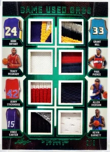 📈 KOBE MCGRADY IVERSON PATCH /3 📈 2024 LEAF GR8S HILL GARNETT VINCE GR8 JERSEY - Bild 1 von 2