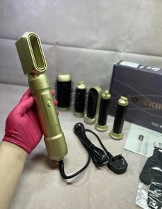 Air Styler Dryer Set Hot Brush Curl Straighten Powerful Negative Ionic Hair Blow - Picture 1 of 24
