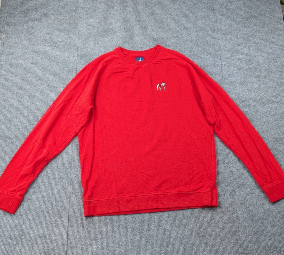 Sudadera Johnnie O Hombre Mediana Georgia Bulldog Bordada Modal Polar Deportes Foto 1 de 4