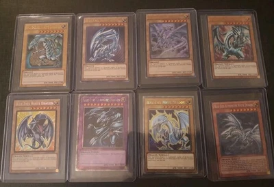 8 Different Arts Blue-Eyes White Dragon Mixed Rarity Ultra Platinum Secret NM - Image 1 of 4