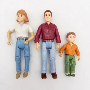 Fisher-Price Loving Family Dollhouse 1998 Doll Family Figures Mom Dad Son Boy - Picture 1 of 13