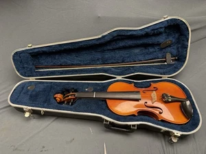 Violin 4/4 BECKER 1000 Full Size - NEEDS TO BE RESTRUNG - With Case (LOOK) - Picture 1 of 9