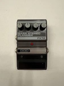 DOD Digitech FX72 Bass Stereo Analog Flanger Vintage Guitar Effect Pedal *READ* - Picture 1 of 6