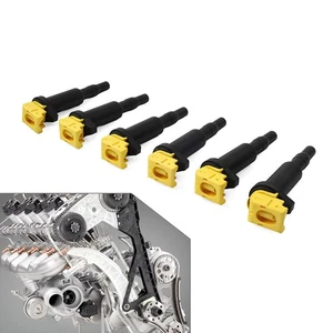 6Pcs Ignition Coil UF592 0221504470 For BMW 335i 325i 328i 330i 525xi X3 X5 M5 - Picture 1 of 10