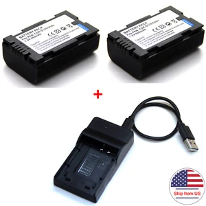 Battery / Charger For Panasonic AG-EZ50 AG-HPX170 AG-HPX171 AG-HPX172 AG-HPX173 - Picture 1 of 7