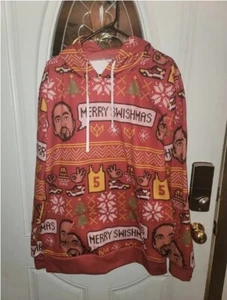 EUC MERRY SWISHMAS Sweatshirt #5 Talen Horton-Tucker Lakers Size LG - Picture 1 of 6