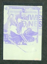 1999-00 STADIUM CLUB BLACK PRINTING PLATE #96 GUY HEBERT 1/1       *13301
