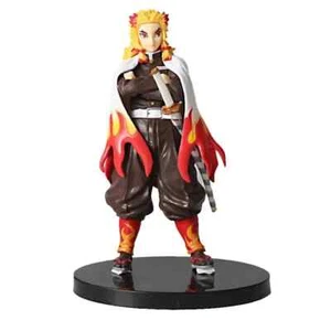 Demon Slayer Kyojiro Rengoku Figure Kimetsu no Yaiba 6" Figure Toy WITH BOX Bulk - Picture 1 of 3