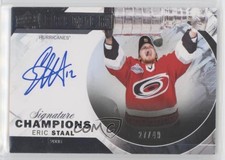 2015-16 Upper Deck Premier Signature Champions /49 Eric Staal #SC-ES Auto
