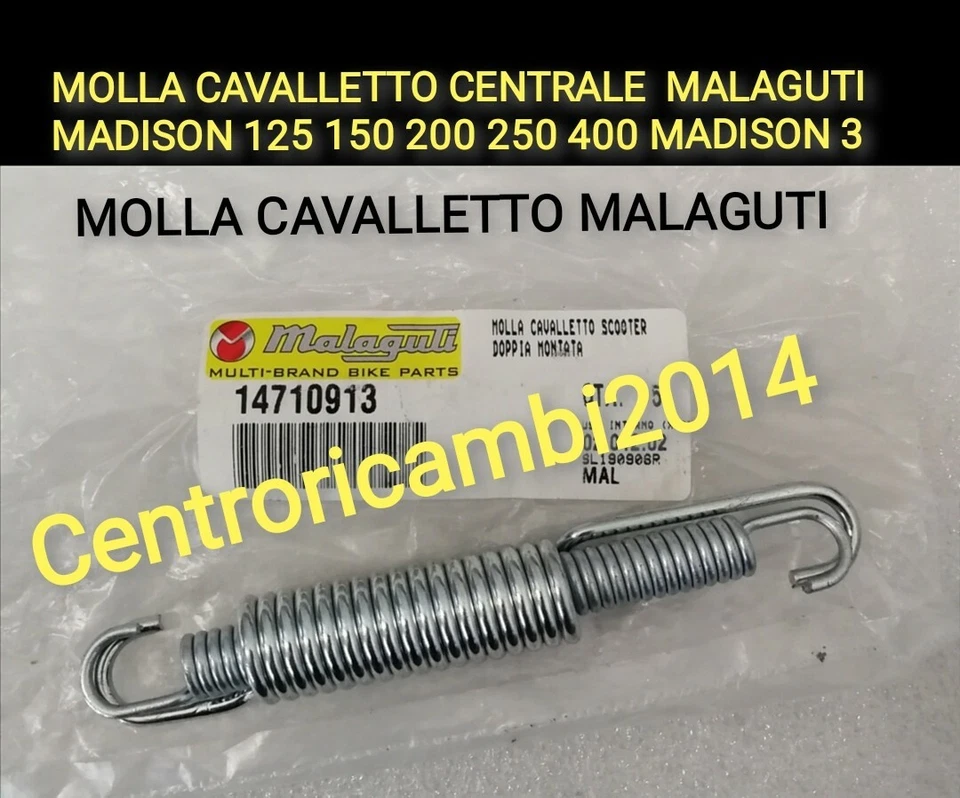 MOLLA CAVALLETTO CENTRALE  MALAGUTI MADISON 125 150 200 250 400 MADISON 3 125  - Immagine 1 di 1
