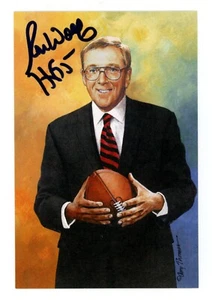 Ron Wolf Signed Auto GLAC Goal Line Art Card #295 w/ HOF 15 JSA COA Raiders - Picture 1 of 2