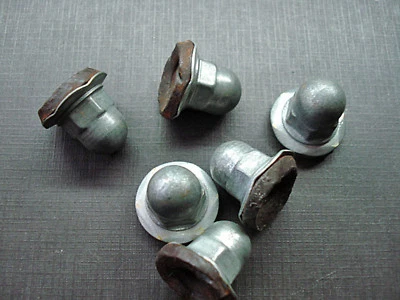 6 tuercas selladoras PAL bellota galvanizadas 1/4-20 NORS para Chrysler Plymouth Dodge Foto 1 de 4