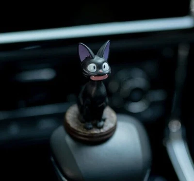 Black Cat Anime Figures Desktop Decoration  Animal Dolls Girl Birthday Gift Toys Foto 1 de 2