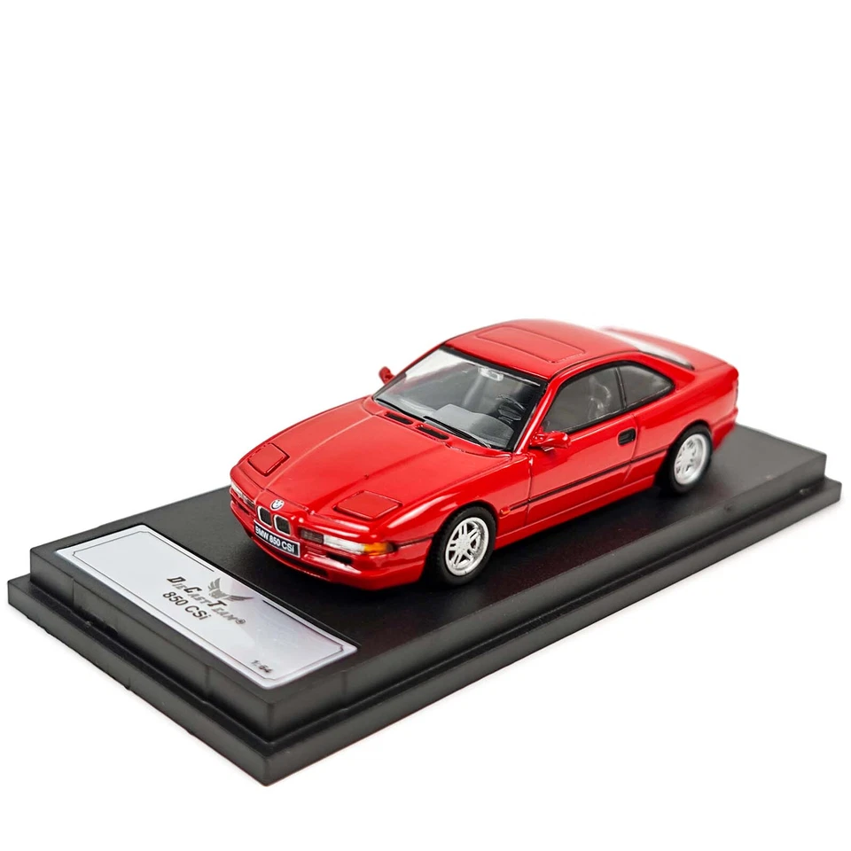 BMW 850 CSI rojo diecast modelo coche juguete regalo SHADOW ESCALA 1:64 Foto 1 de 4
