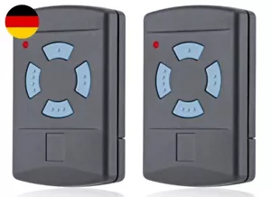2 Stück Garagentor Handsender für Hörmann HSM4 HSE2/HS4-868 Blue Buttons 868MHz - Bild 1 von 5
